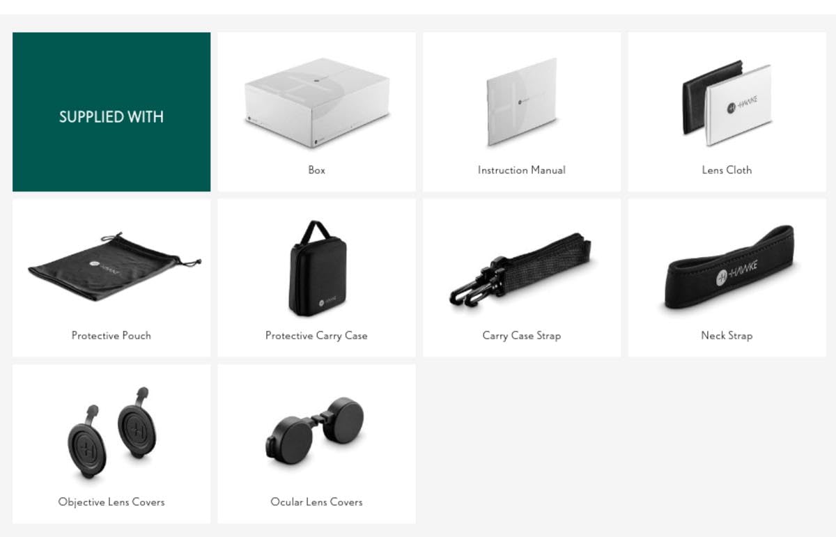 Endurance Ed Binoculars 8X32 Black