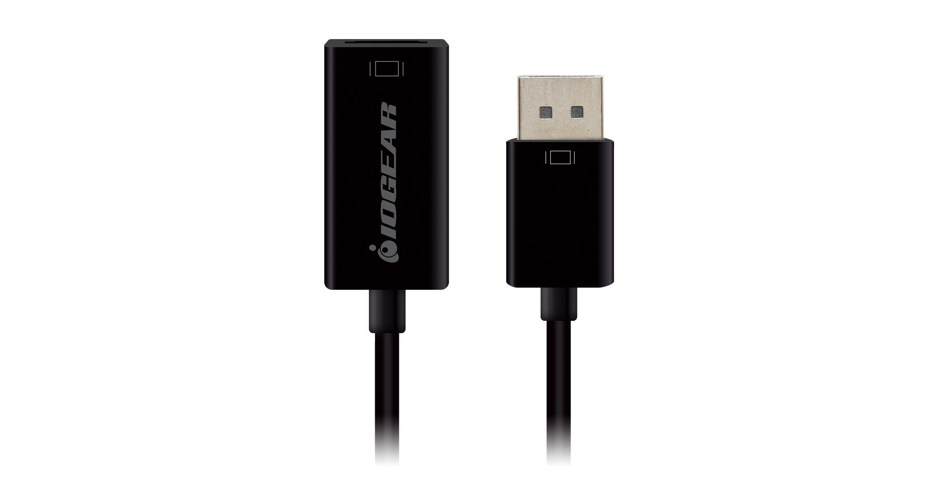 IOGEAR DisplayPort (M) to HDMI (F) Adapter - 4K Ultra High Definition (UHD) - GDPHD4KA