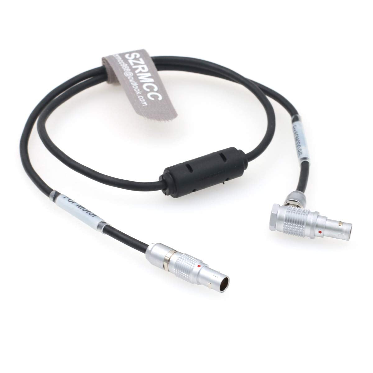 Szrmcc Nucleus-M Focus Motor Run Stop Power Cable Tilta 7 Pin To Right Angle 9 Pin For Red Komodo 6K Red V-Raptor 8K Xl Digital