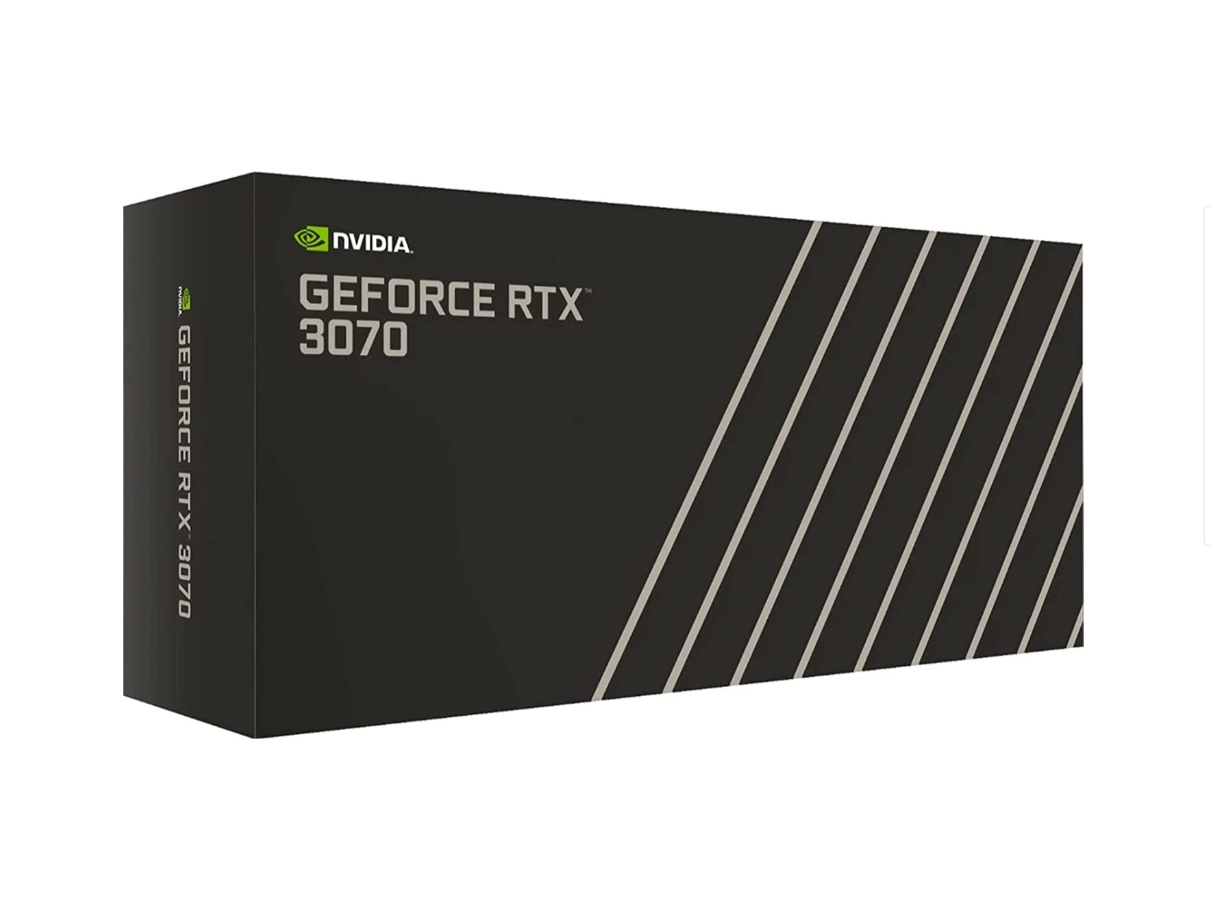 Nvidia Geforce Rtx 3070 8Gb Gddr6 Pci Express 4.0 Graphics Card   Dark Platinum And Black