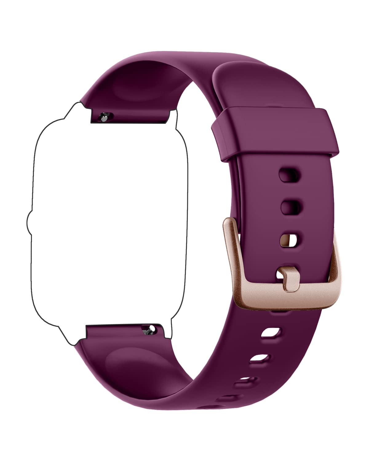 Grv Smart Watch Band Replacement Strap Fc1 Smart Watch (Purple)