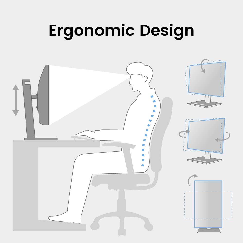 Benq Gw2490T Computer Monitor 24'' 100Hz Fhd 1920X1080P | Ips | Eye Care Tech | Low Blue Light | Anti Glare | Adaptive Brightnes