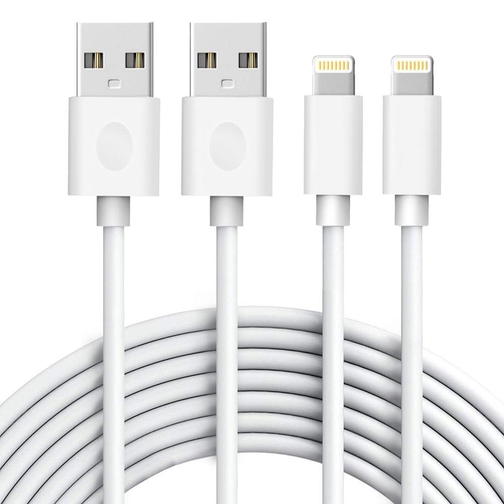 Iphone Charger, Apple Mfi Certified] Aeaoa 2Pack 6Ft Usb To Lightning Cable Power Fast Charging Data Sync Transfer Cord Compatib