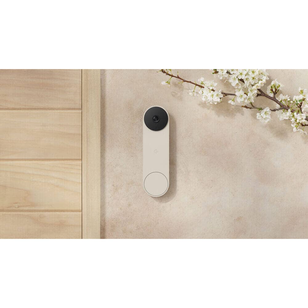Google Nest Doorbell (Battery)   Linen