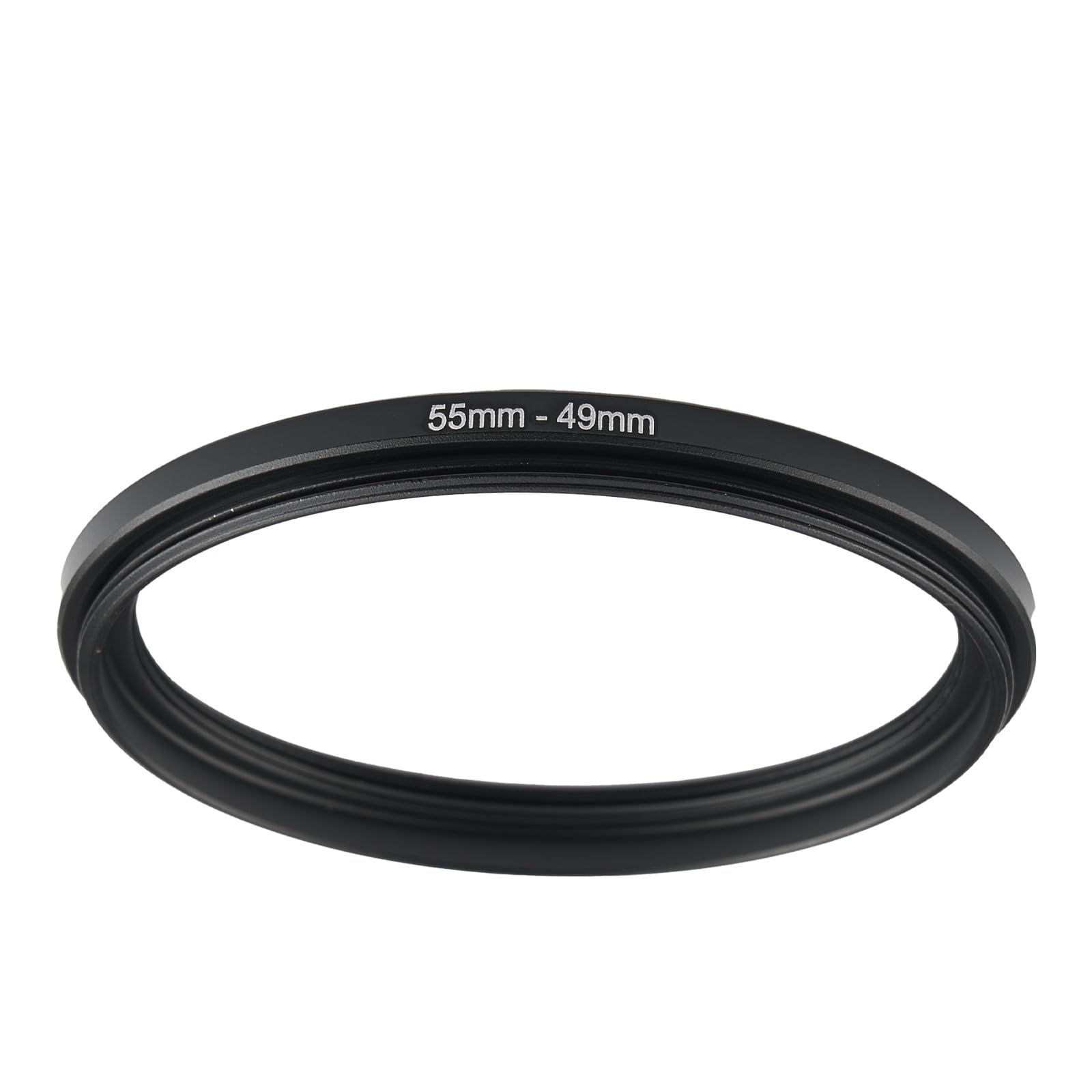 Gznly 55Mm To 49Mm Step Up Adapter Rings Filter Adapter Black Metal Step Down Filter Ring Adapter Compatible With All Brand Uv C