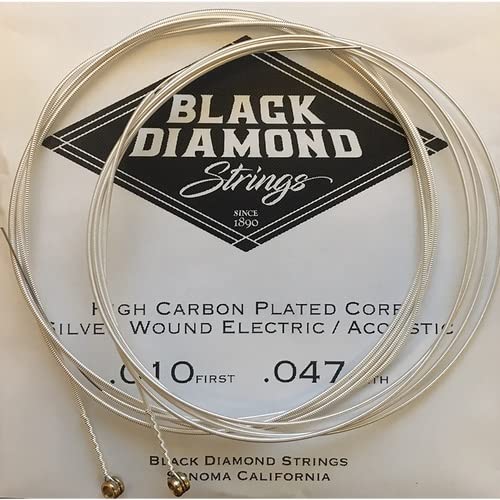 Black Diamond Strings N754M Acoustic Silver Wound Wound Medium .013P.017P.026S.035S.047S.056S