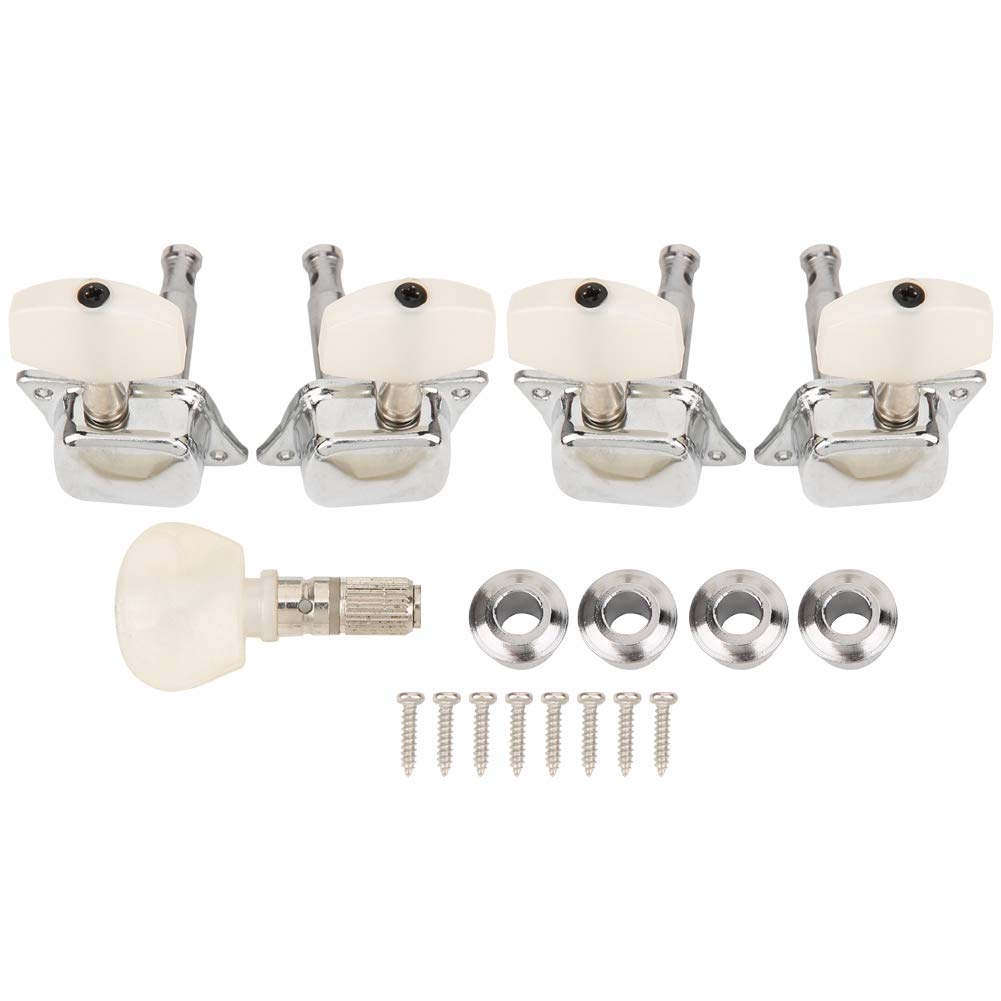 Banjo Tuning Peg,Banjo Machine Heads Head Tuning Knob Semi Closed String 4+1 Musical Instrument Accessories