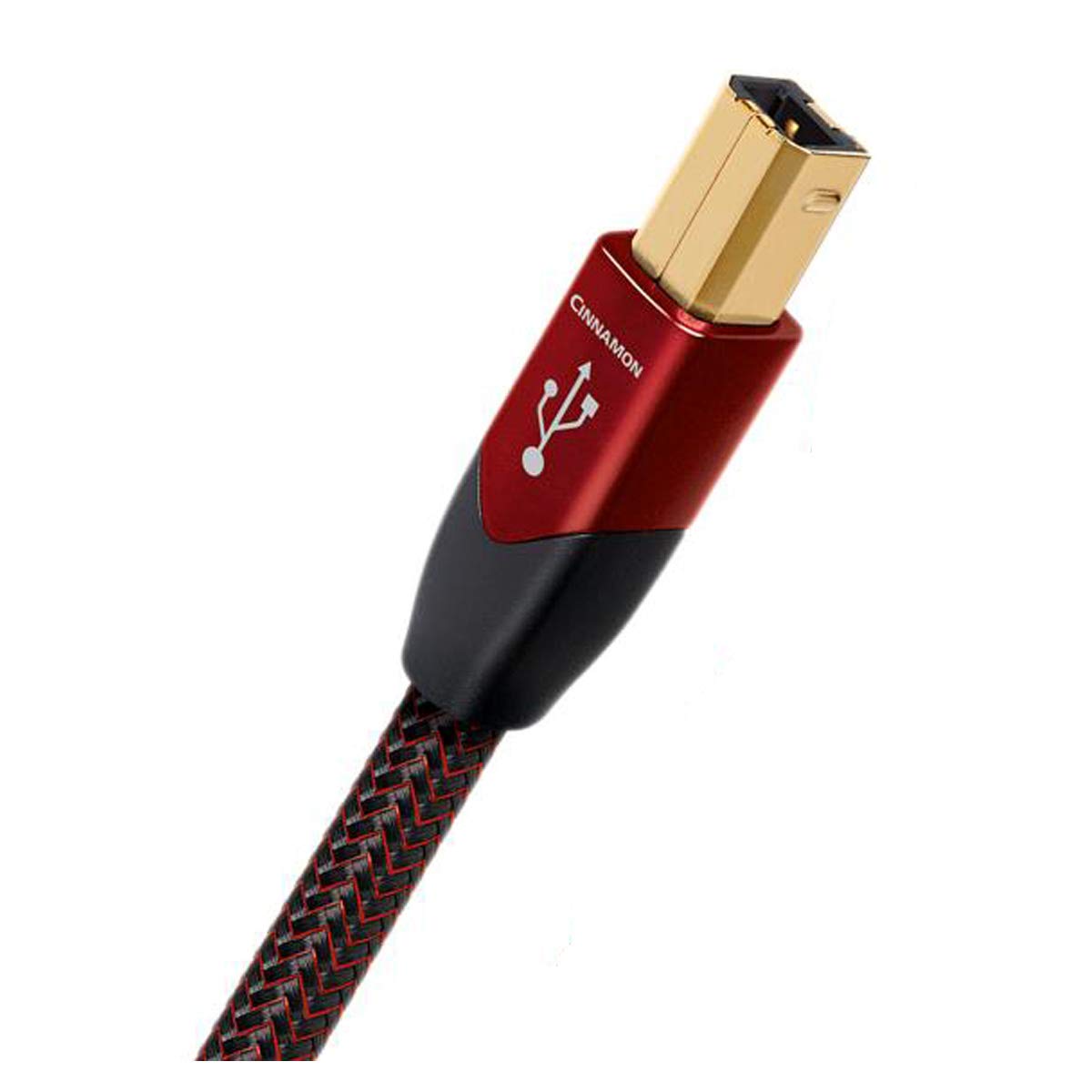 Audioquest 1.5M Cinnamon Usb A B   Usb Cables (Usb A, Usb B, Male/Male, Gold, Black)