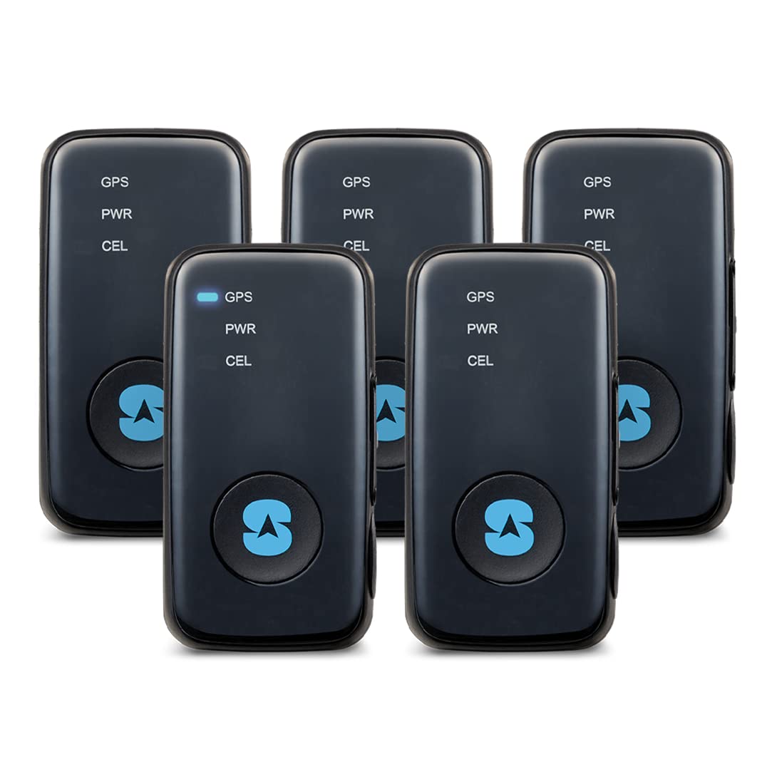 (5 Pack) Spytec Gps Mini Gps Tracker For Vehicles, Cars, Trucks, Loved Ones, Fleets, Hidden Tracker Device For Vehicles With Unl