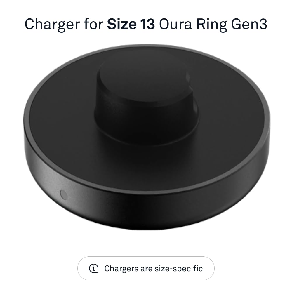 Oura Ring Gen3 Charger   Size 13   Full Battery Charge In 60 80 Minutes   Charging Dock And Usb C Cable