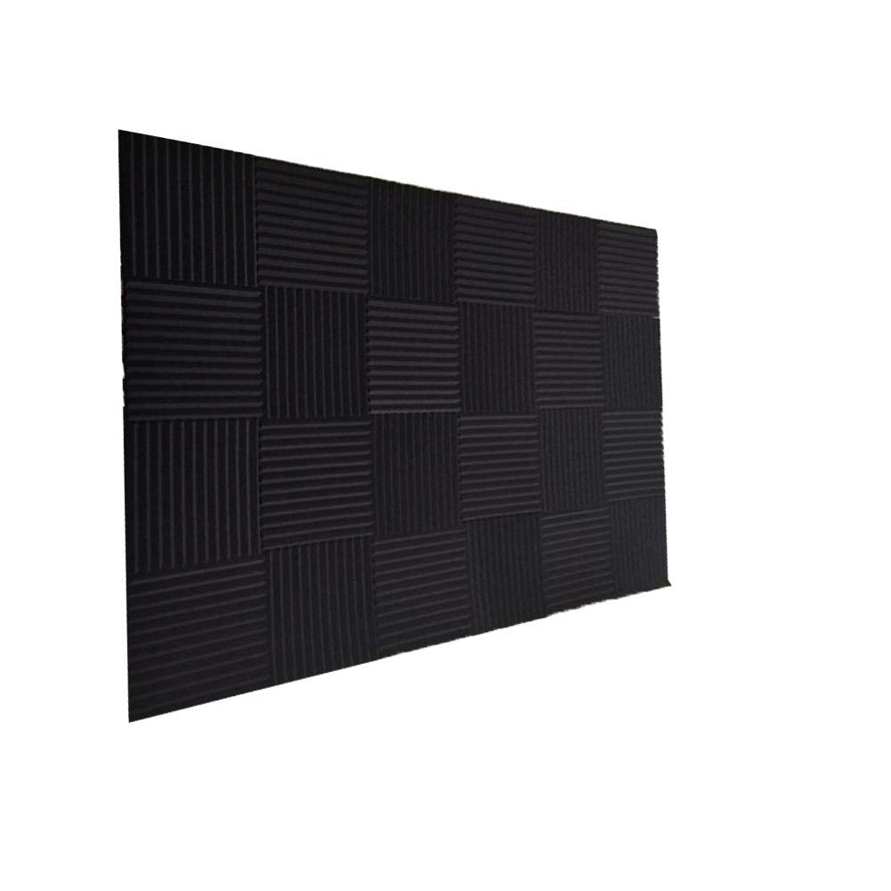 Burdurry 24 Pack Acoustic Panels Soundproof Studio Foam For Walls Sound Absorbing Panels Sound Insulation Panels Wedge For Home