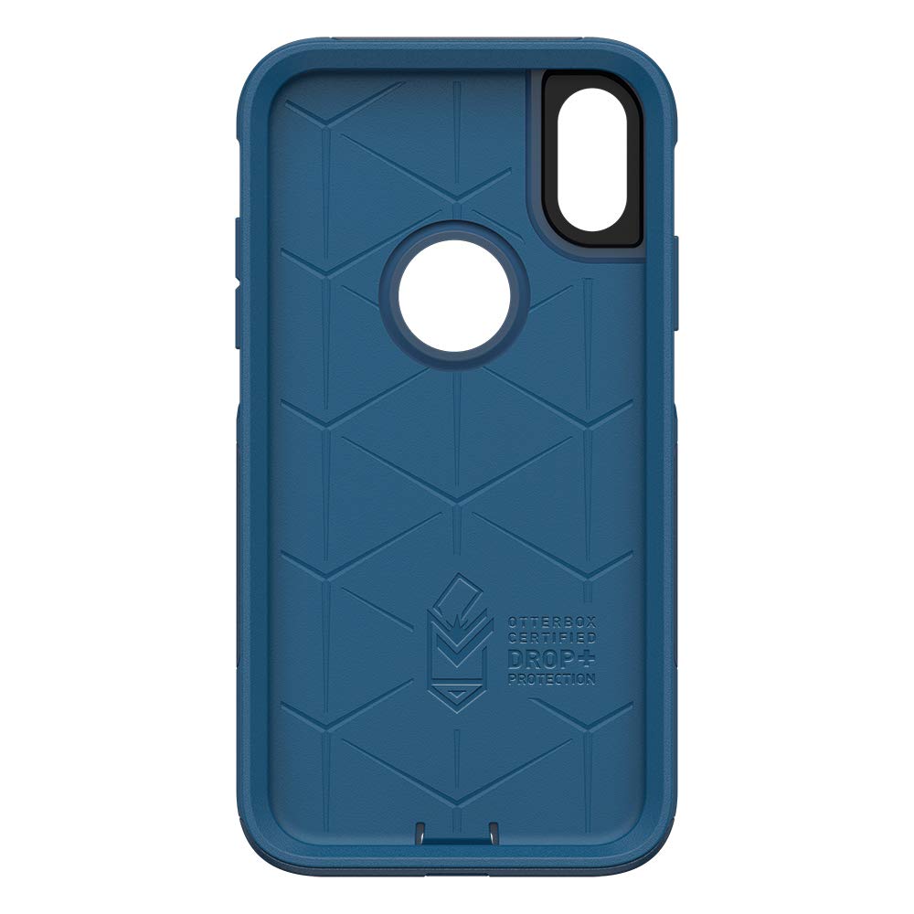 Otterbox Commuter Series Case For Iphone Xr   Frustration Free Packaging   Bespoke Way (Blazer Blue/Stormy Seas Blue)