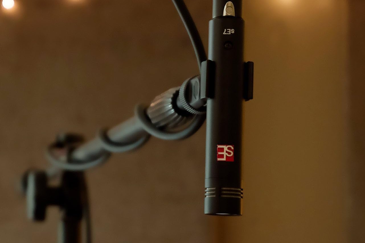 Se Electronics - Se7 Small Diaphragm Cardioid Condenser Microphone With Clip, Factory Matched Pair