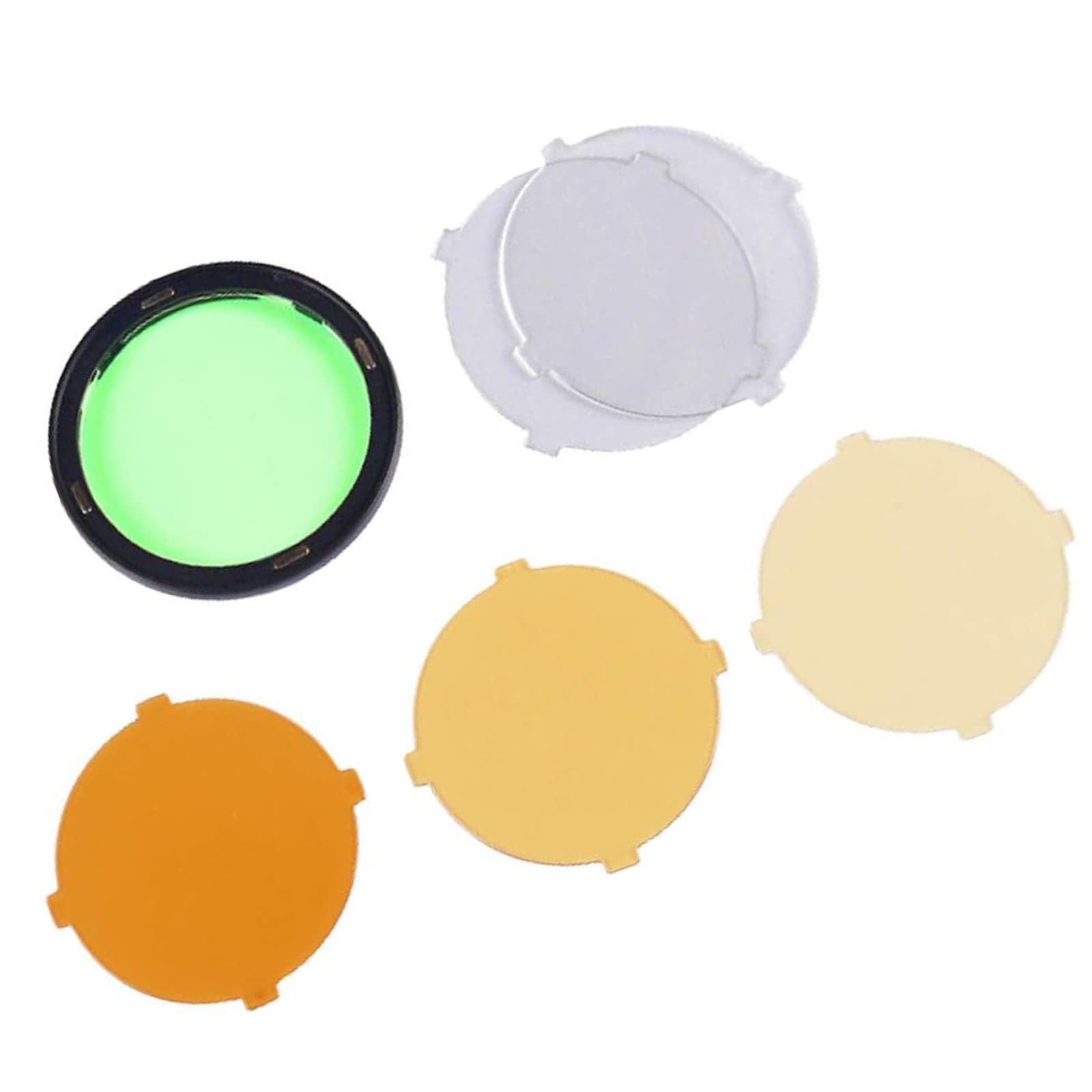 Godox AK-R16 Color Filter Plate Set, Compatible with Godox V1 Flash Series, V1-S, V1-C, V-1N, use with Godox H200R Round Flash H