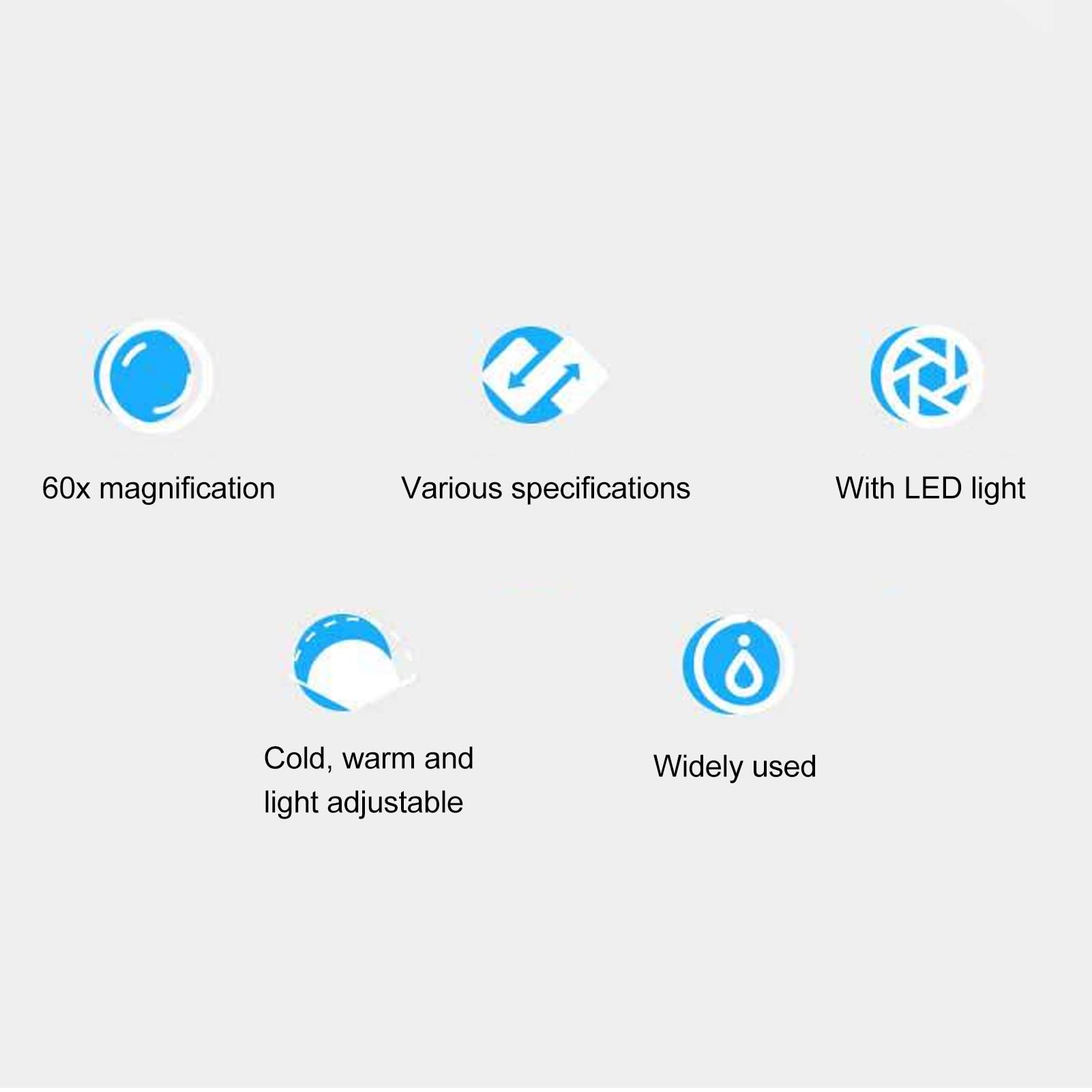 Mini Microscope, 60X Portable Handheld Usb Microscope Camera, Telescopic Design, Wide Irradiation Range(9882(Rd)2 Black)