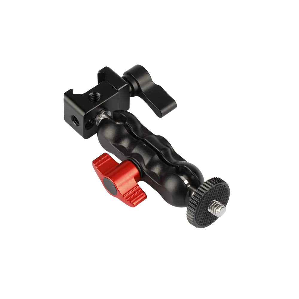 Camvate Articulating Arm 1/4'' 20 Ball Head With Nato Clamp For Dslr Camera Monitor   2043