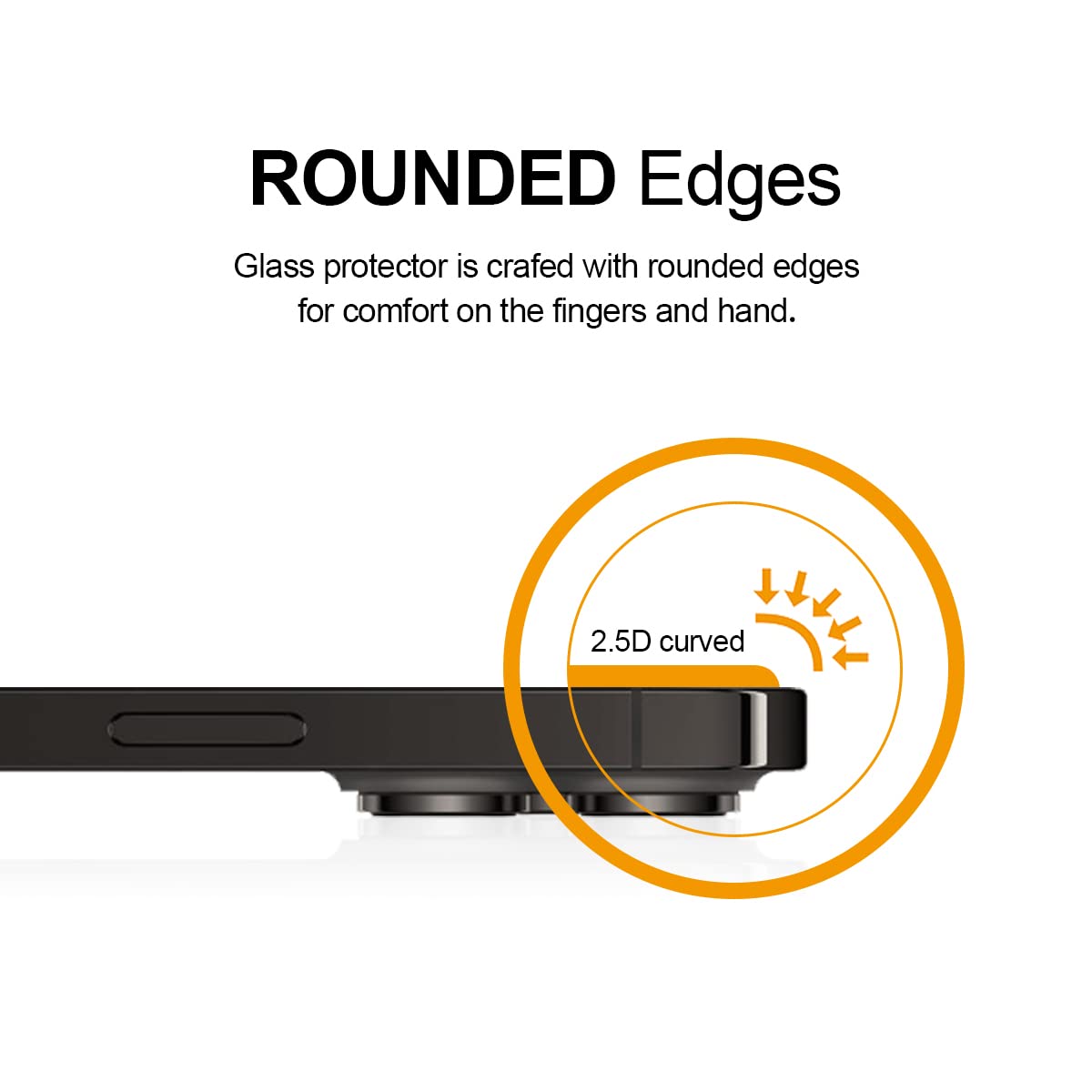 (2 Pack) Supershieldz Designed For Iphone 14 Pro (6.1 Inch)+ Camera Lens Tempered Glass Screen Protector With (Easy Installation