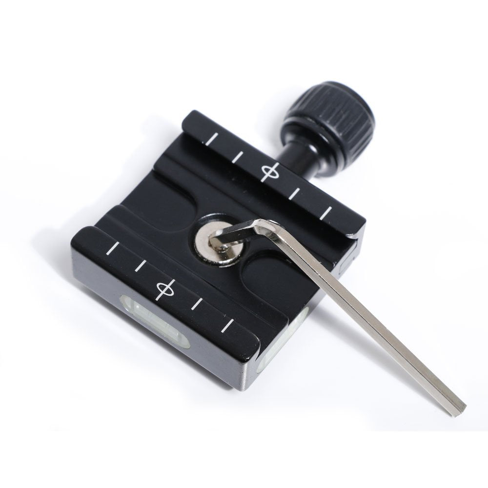 Harwerrel Aluminium 50Mm Quick Release Plate Qr Clamp Fits Arca Swiss Standard For Tripod Ballhead