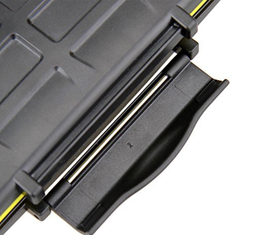 Jjc Mc Sd6Cf3 Rugged Water Resistant Memory Card Case Fits 3X Cf / 6X Sd Cards, Black