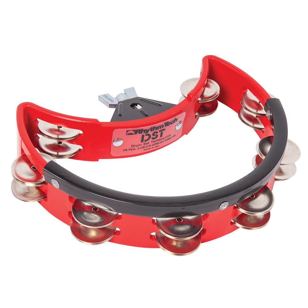 Rhythm Tech Tambourine, RED, REGULAR (DST 30)
