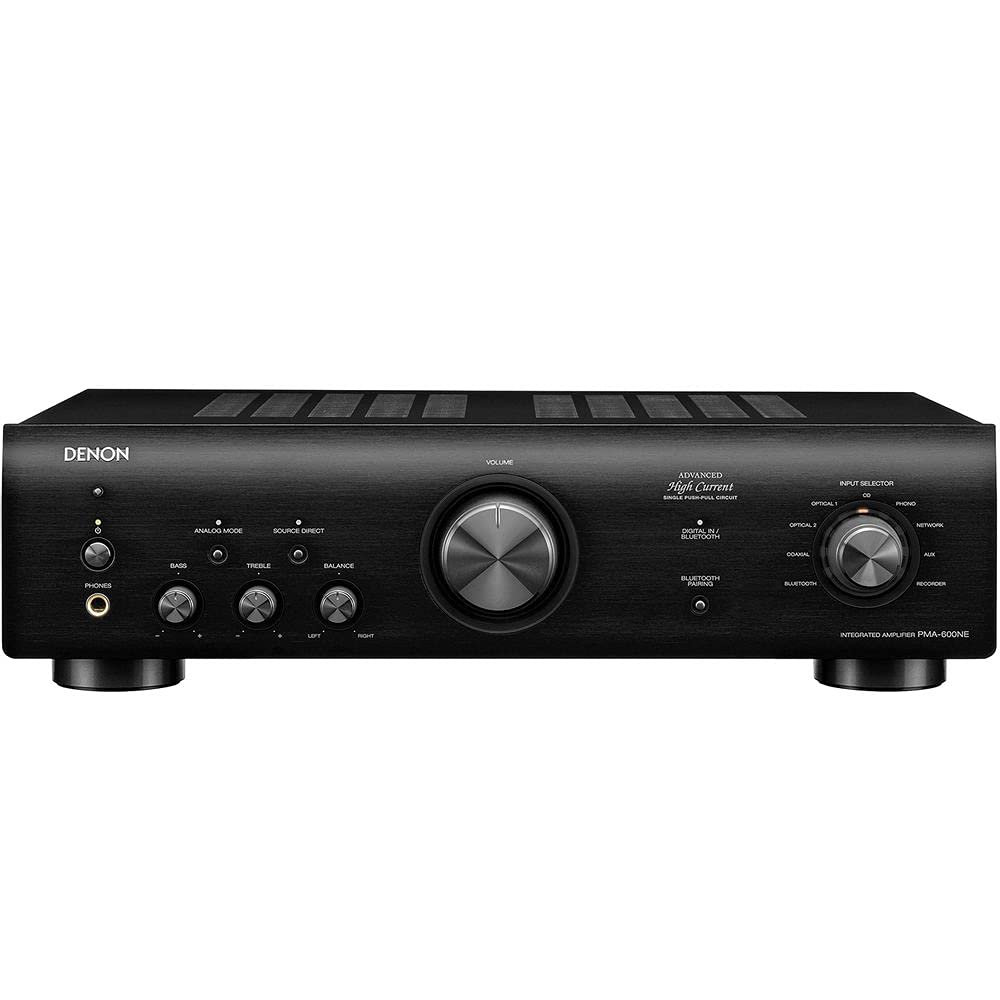 Denon Pma 600Ne Stereo Integrated Amplifier | Bluetooth Connectivity | 70W X 2 Channels | Built In Dac And Phono Pre Amp | Analo