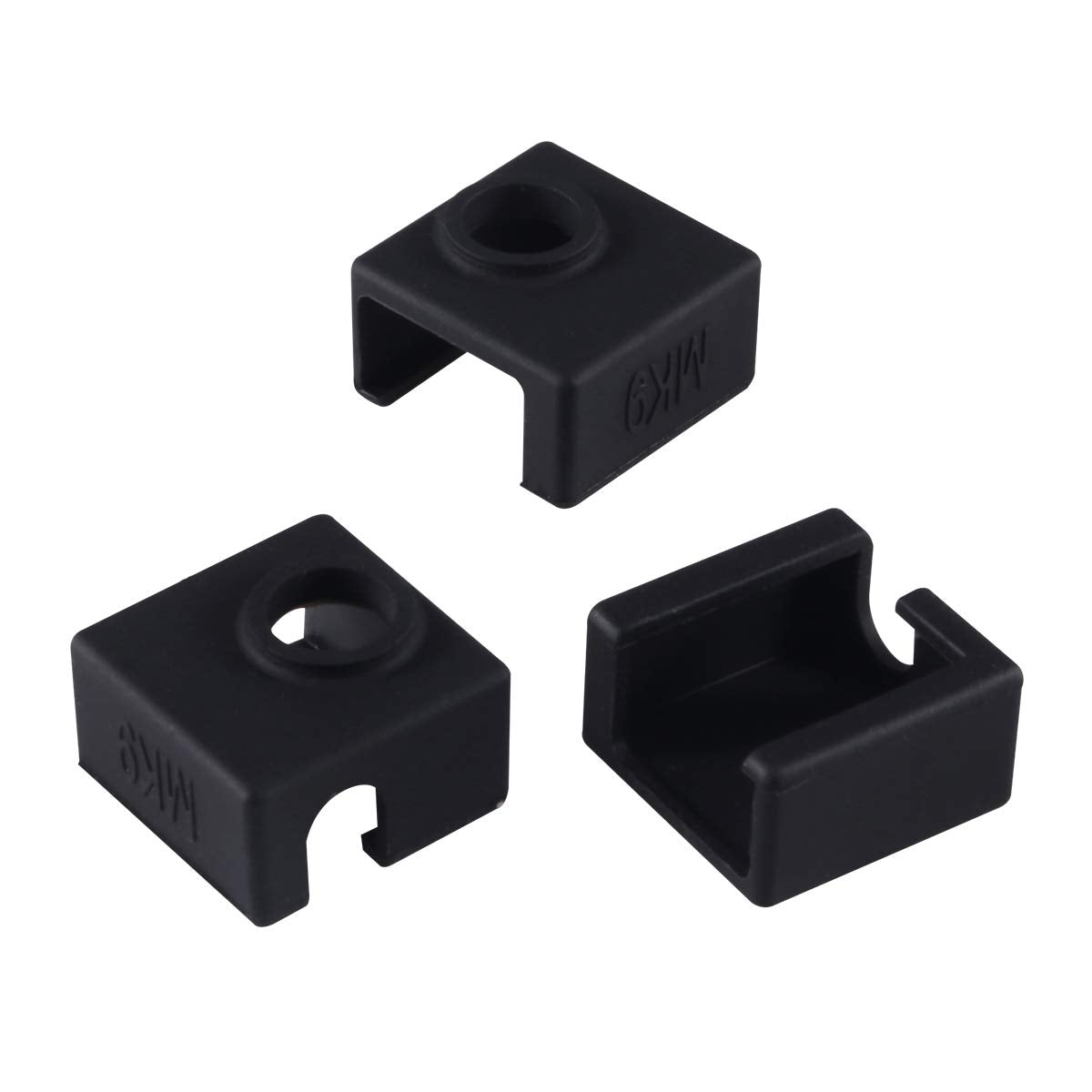 Aokin 3D Printer Hotend Silicone Sock Heater Block Silicone Cover For Creality Ender 3, Ender 3 Pro, Ender 5, Ender 5 Pro, Cr 10
