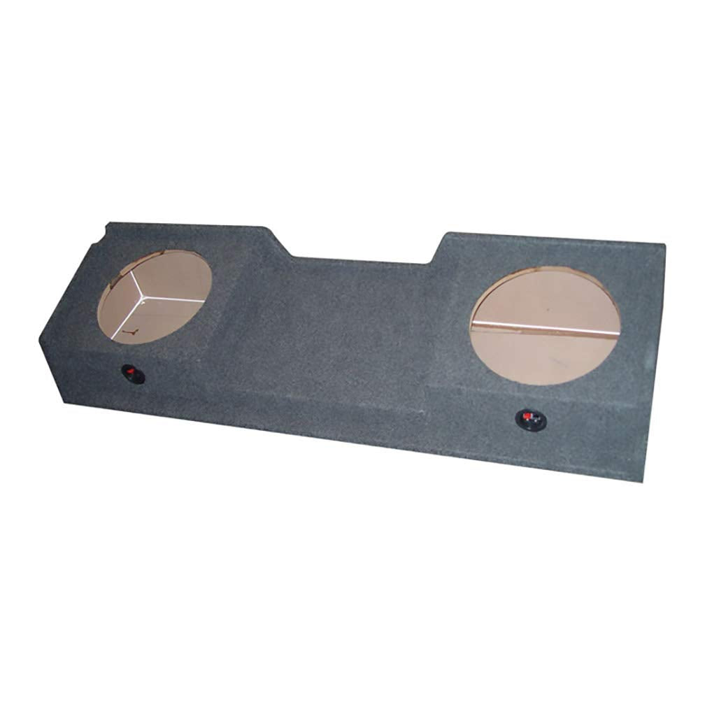 Qpower Gmc/Chevy Extended Cab '99 '06 Dual 12'' Empty Woofer Box