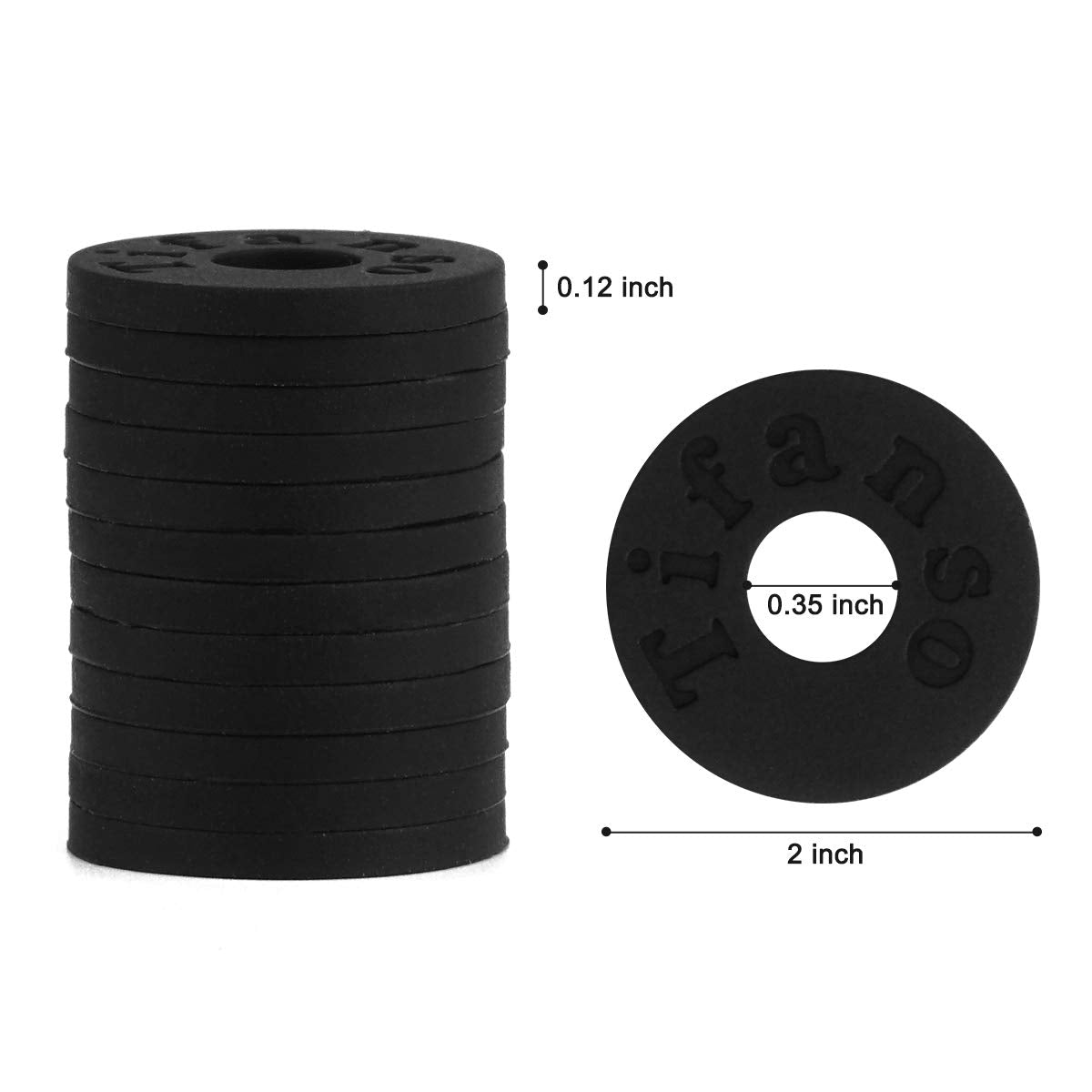 Tifanso 6 Pairs Guitar Strap Locks, Premium Strap Blocks, Guitar Protector Black