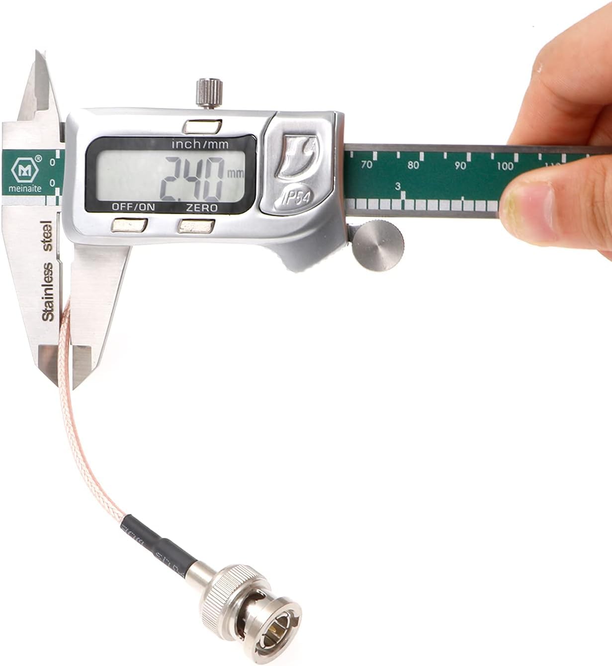 Alvin'S Cables Hd Sdi Video Cable Bnc Male To Male For Bmcc Video Out Blackmagic Camera 60Cm| 23.6Inches