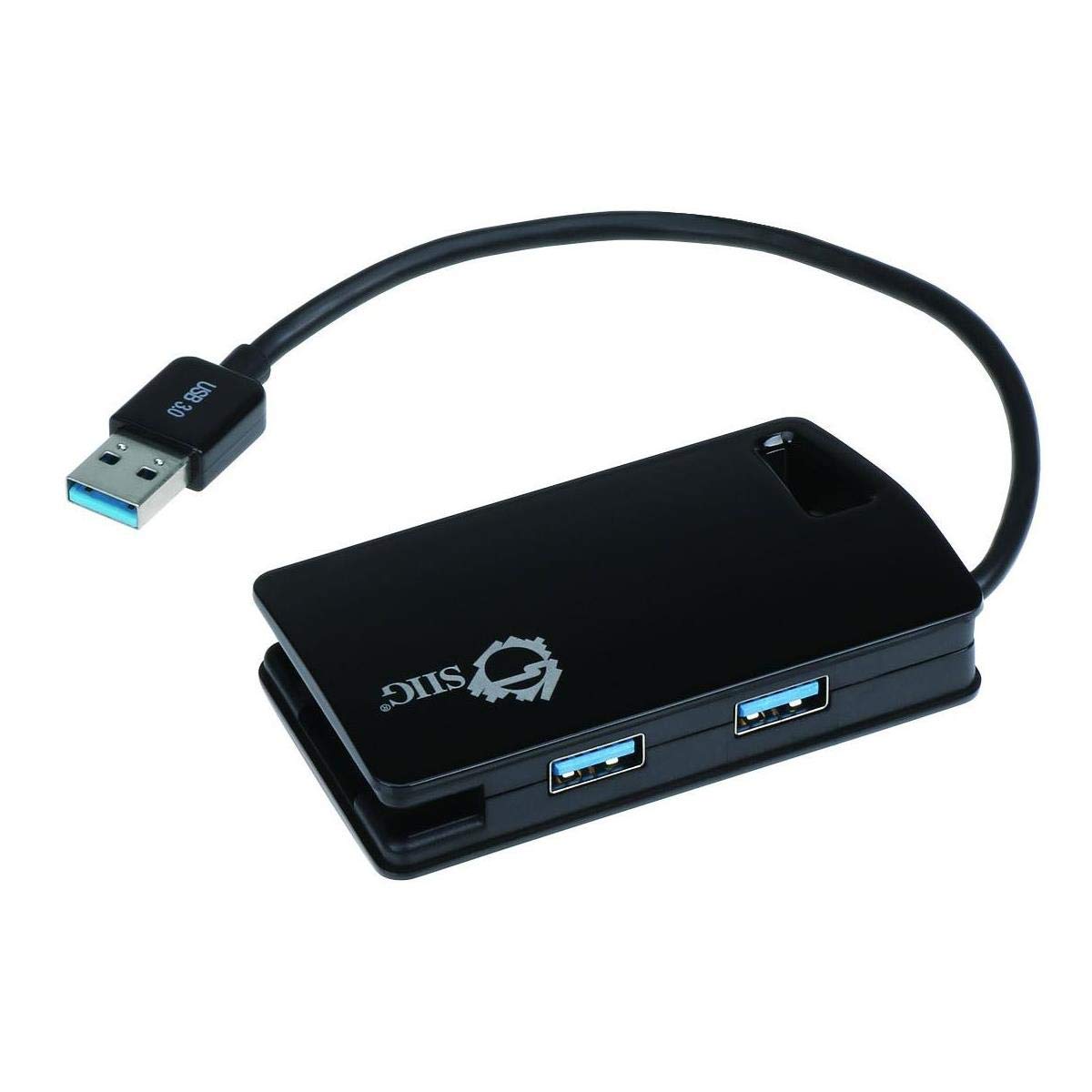 Siig Ju H30812 S1 Super Speed Usb 3.0 4,Port Hub, 4 Ports, Black
