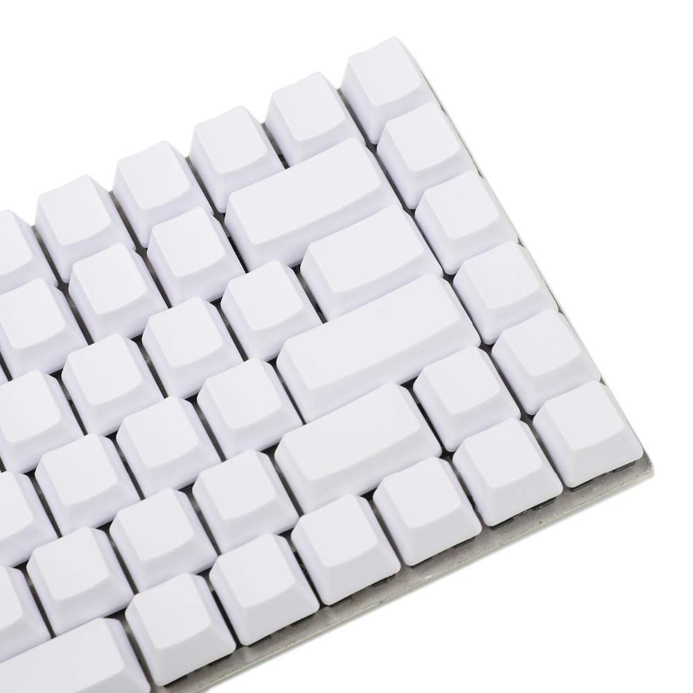Ymdk White Black Dolch Thick Pbt 84 68 64 Blank Keyset Oem Profile Keycaps For Mx Mechanical Keyboard Keychron K2 K6 Keycool Tad
