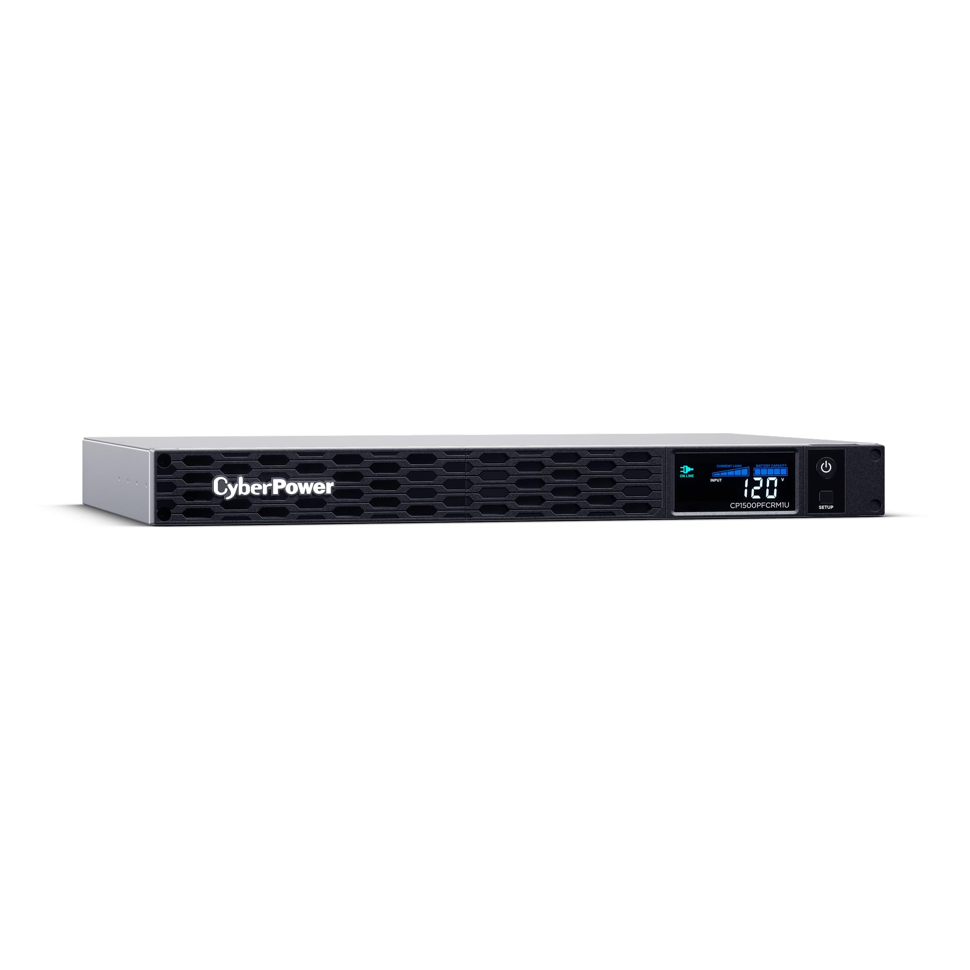 Cyberpower Cp1500Pfcrm1U Pfc Sinewave Ups, 1500Va/900W, 6 Outlets, Avr, 1U Rackmount