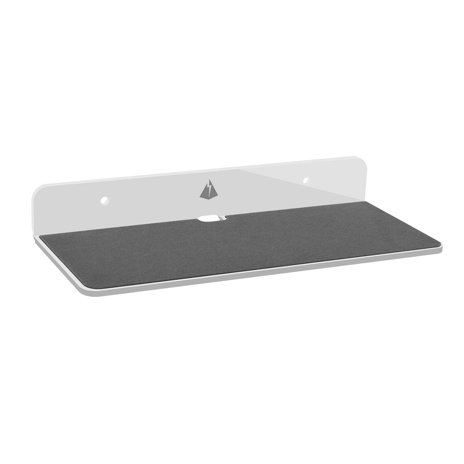 TXEsign Wall Shelf Speaker Stand, Small Wall Holder Speaker Mount for Webcam, Cell Phones, Display Shelf Acrylic Floating Shelf 