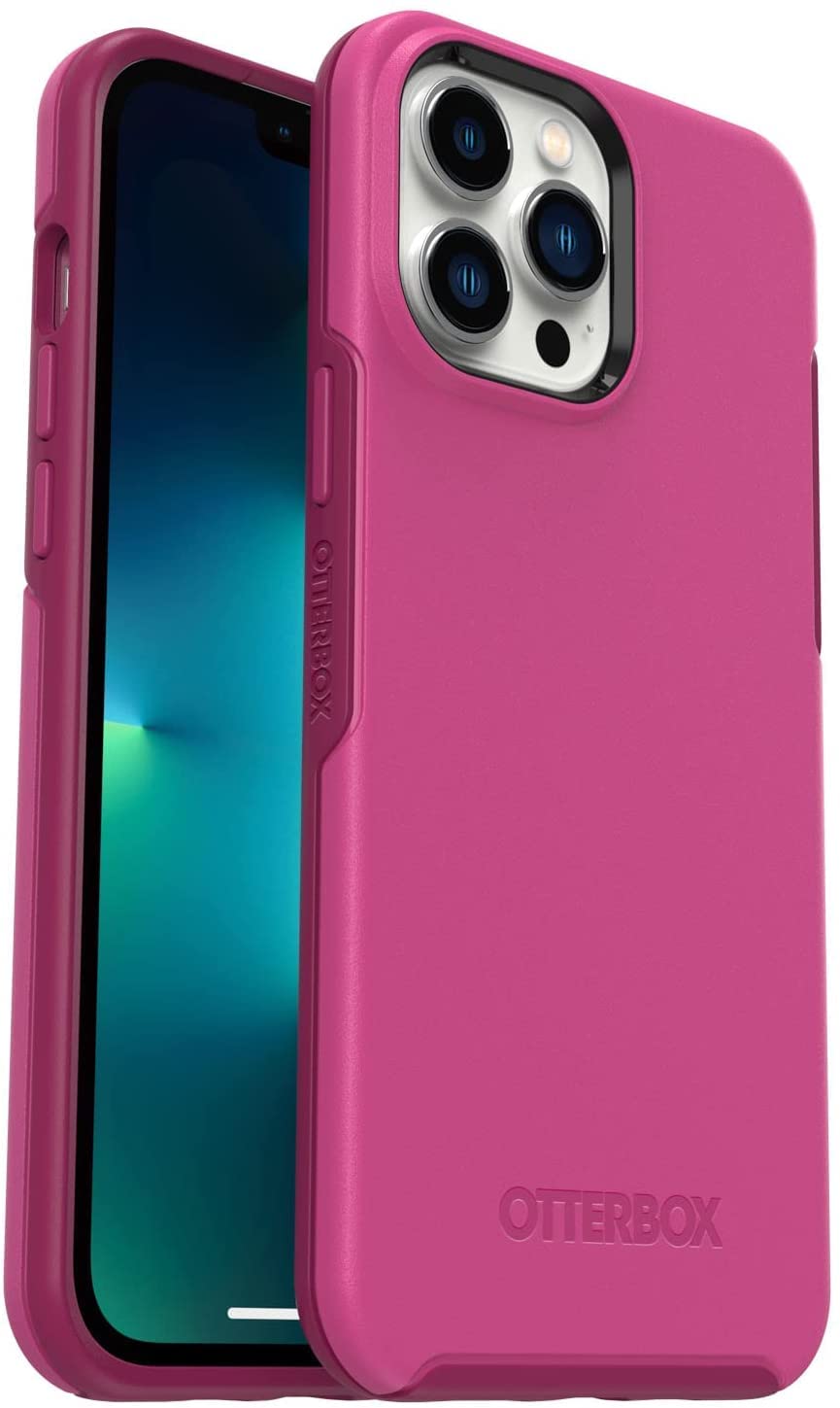 Otterbox Iphone 13 Pro Max & Iphone 12 Pro Max Symmetry Series Case   Renaissance Pink, Ultra Sleek, Wireless Charging Compatibl