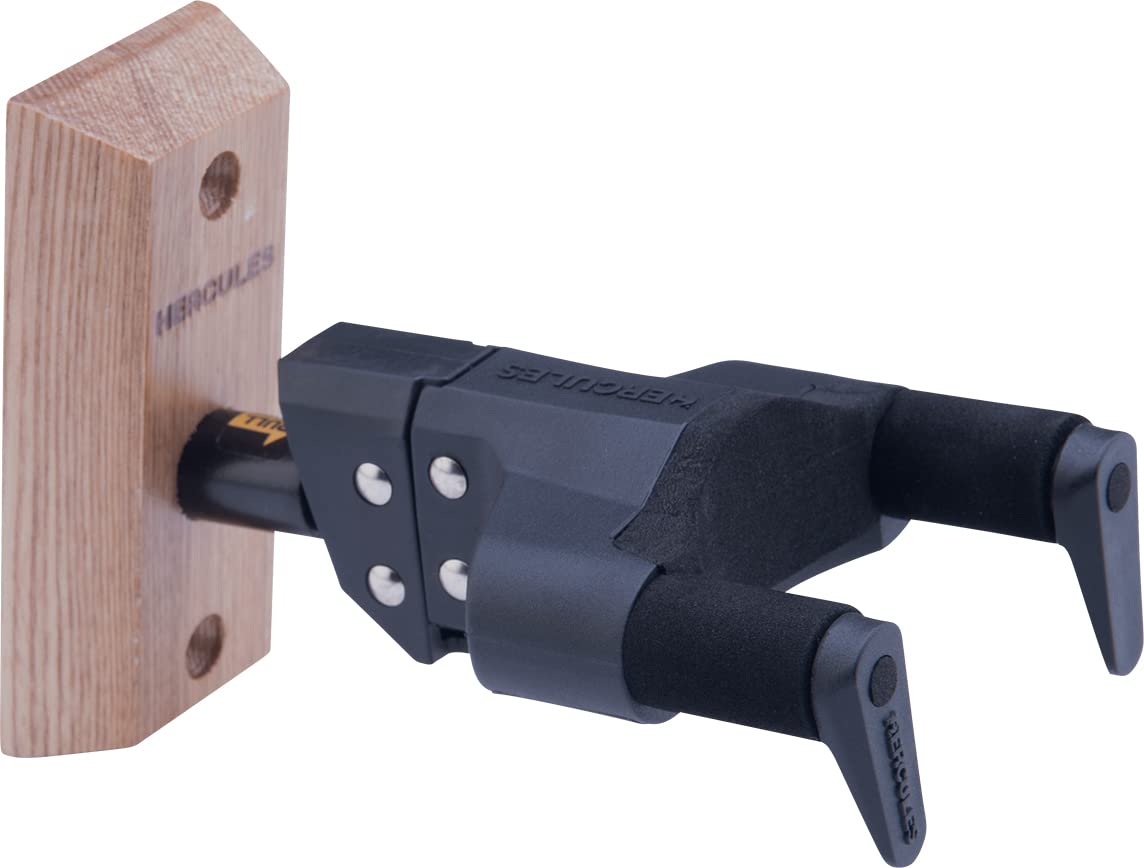 Hercules Stands Usp10Wb Auto Grip Ukulele Hanger   Wood Base