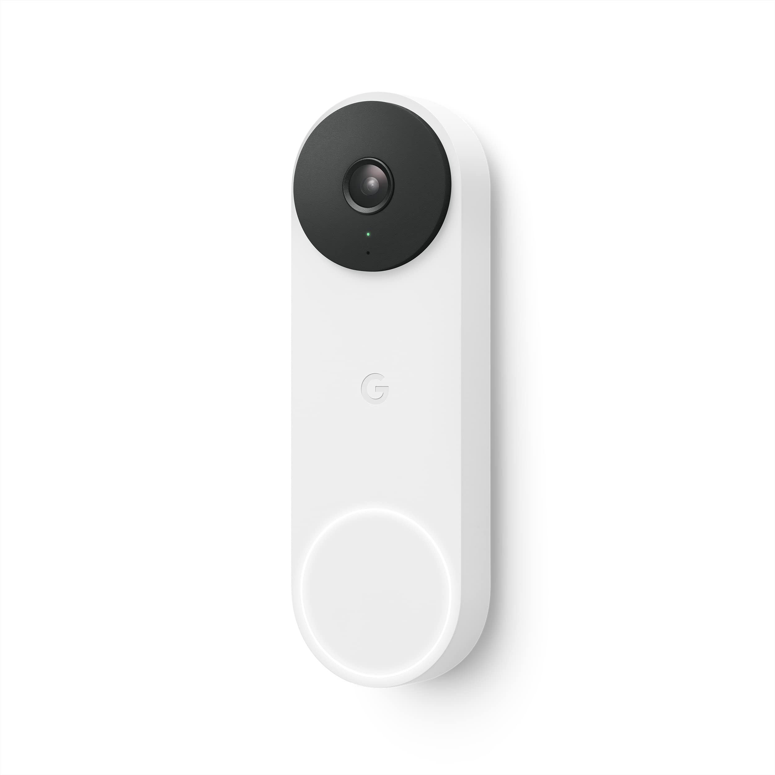 Google Nest Doorbell (Wired, 2Nd Gen)   Wired Video Doorbell Camera   Doorbell Security Camera   Snow