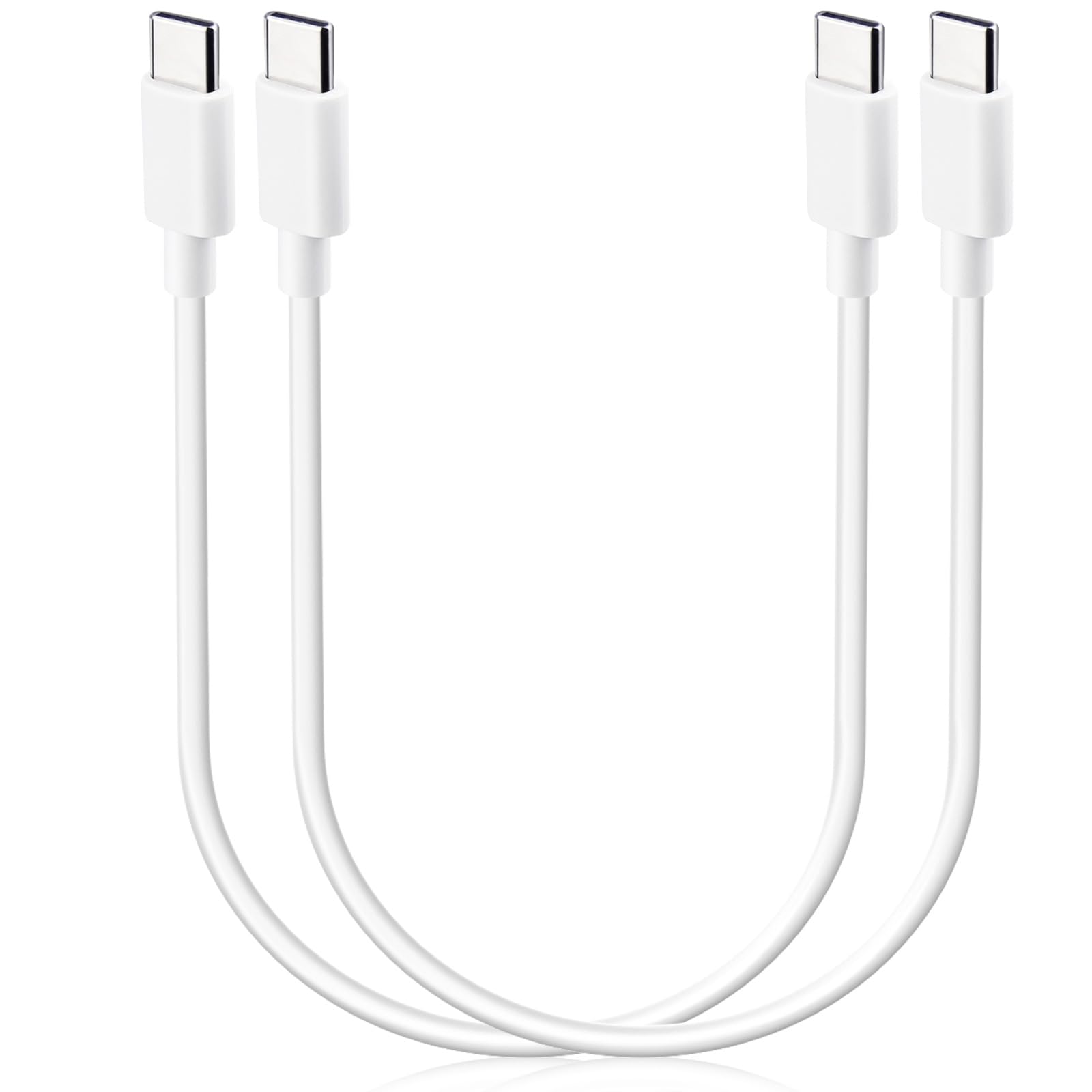 Charger Cord For Iphone 15/16, 15 Pro / 16 Pro, Short Usb C Cable 1 Ft, 2 Pack