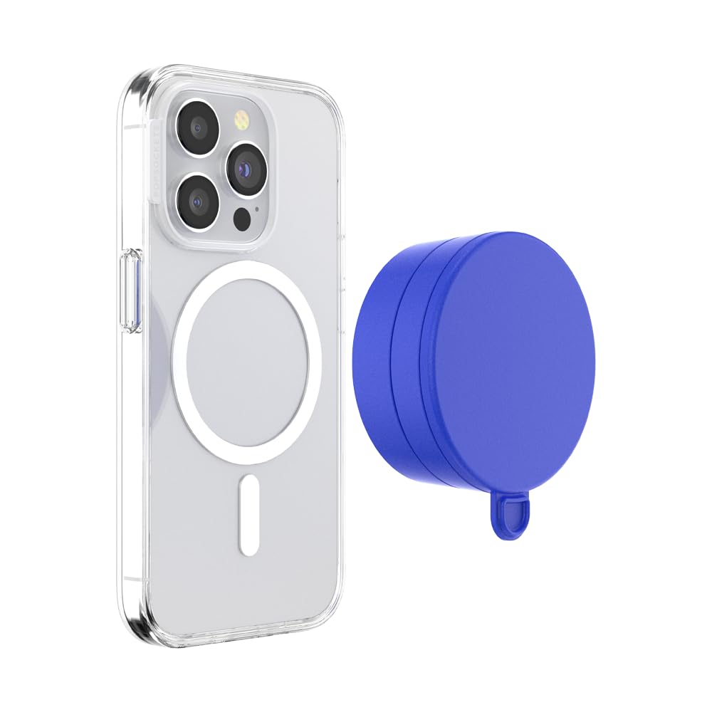 PopSockets Multi  Surface Phone Mount, Universal Phone Stand, Phone Holder Stand, Version 2   Cobalt