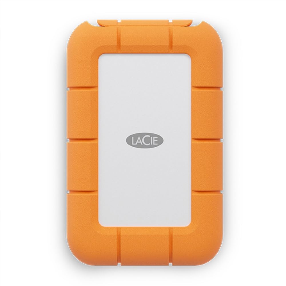 LaCie Rugged Mini SSD 1TB Solid State Drive  USB 3.2 Gen 2x2, speeds up to 2000MB/s, Compatible with PC, Mac, and iPad (STMF100