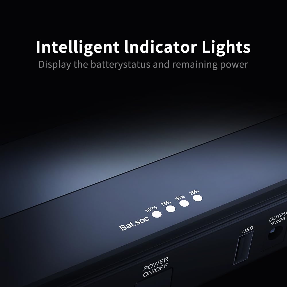 Mini Ups Battery Backup 10400Mah 38.48Wh,Output Usb 5V/2A And Dc 12V/2A,Home Small Ups Power Supply For Wifi Router Phone Camera