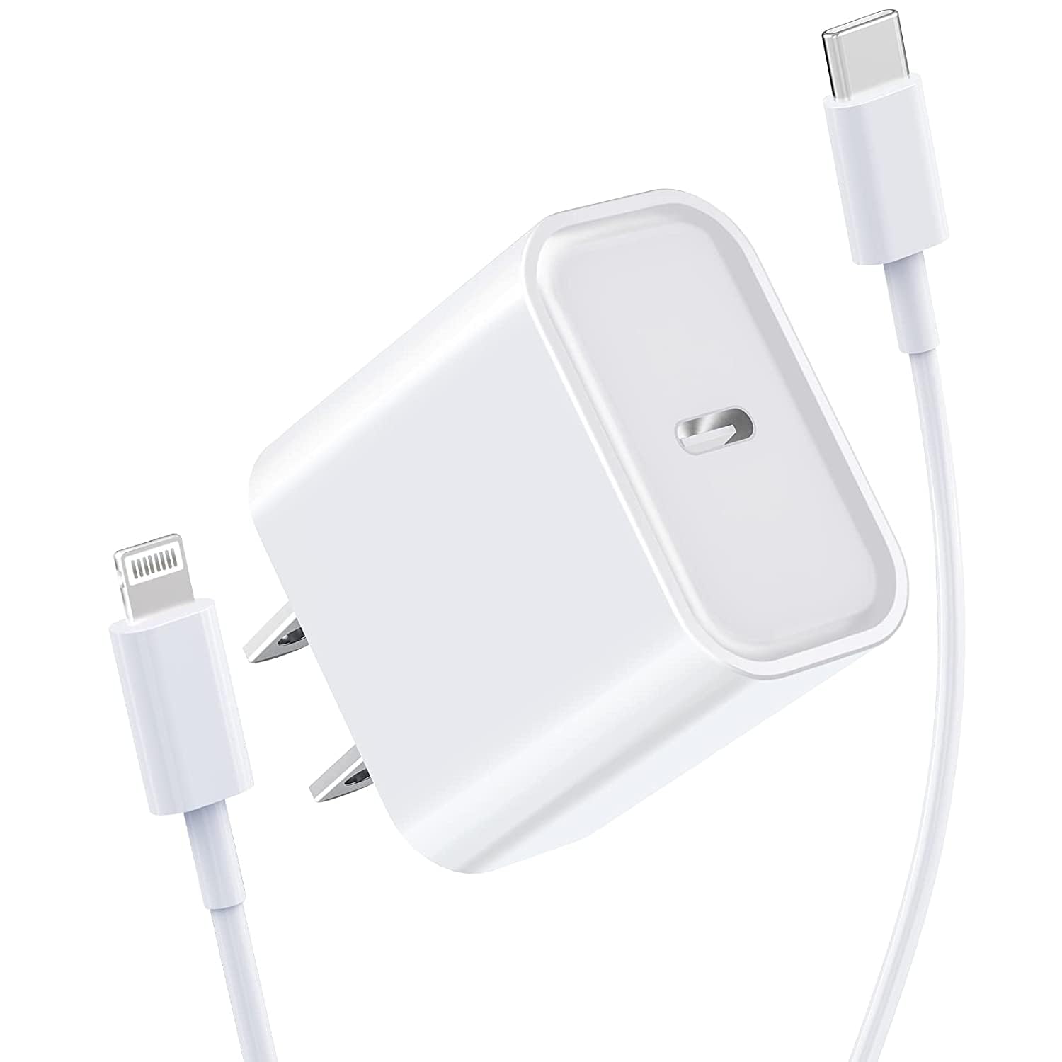 5Ft USB C Fast Charger Cable Fit for iPad 9th Generation 10.2 inch (2021) A2603 A2604 20W Wall Charging Block Adapter with USB C