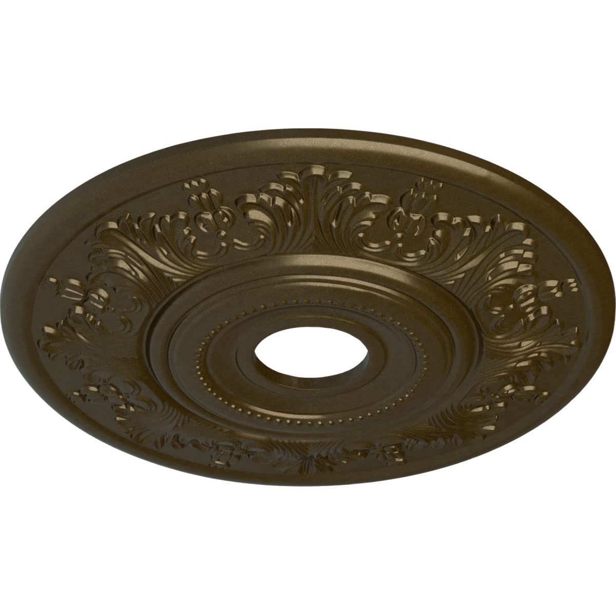 Ekena Millwork Cm20Vibrs Vienna Ceiling Medallion, Brass