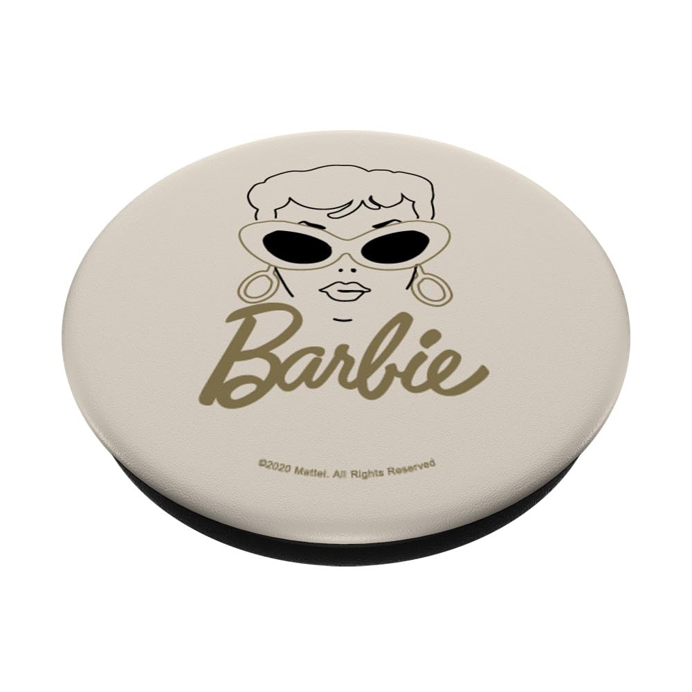 Barbie Vintage Gold Glasses Popsockets Standard Popgrip