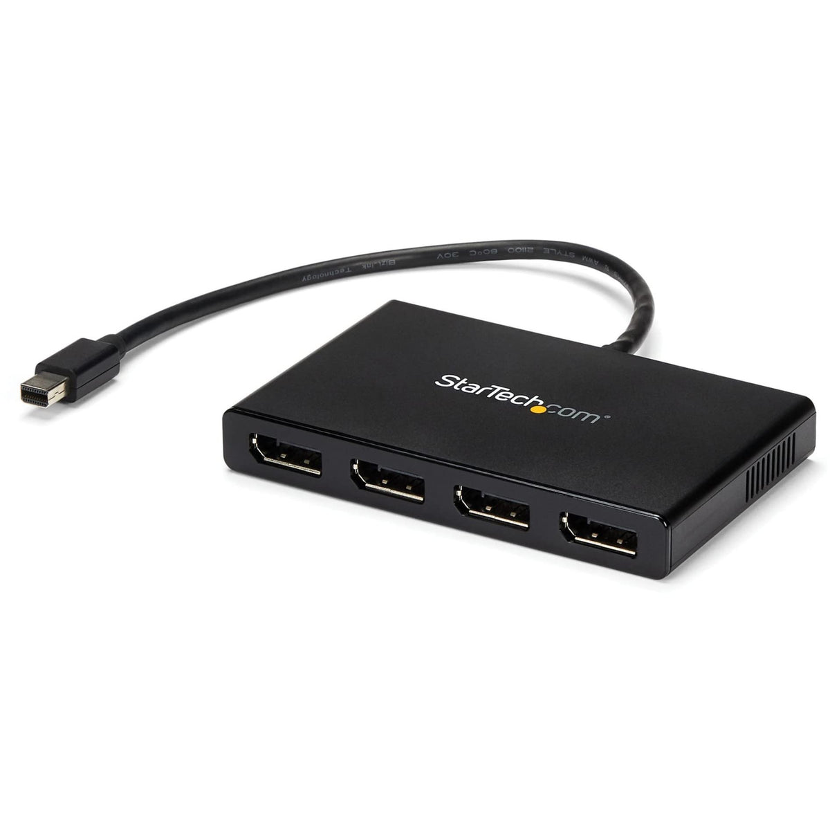 Startech.Com 4 Port Multi Monitor Adapter   Mini Displayport To Displayport Mst Hub   4X 1080P   Video Splitter For Extended Des