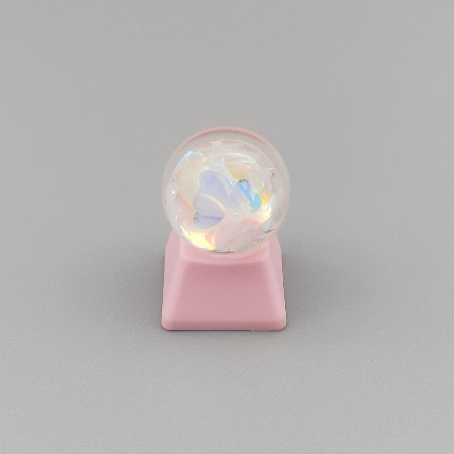 Yupyay Crystal Ball Keycap Esc Keycaps Diy Personality Custom Keycap Replacement Bottom Keycaps Gift For Cherry Mx Switch Mechan