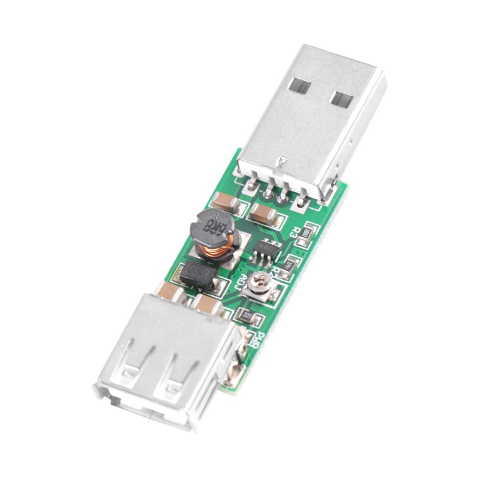 Boost Converter Module Adjustable Output Dc-Dc Step Up Converter Board Usb To Usb 5V To 6-15V Power Supply Transformer Module