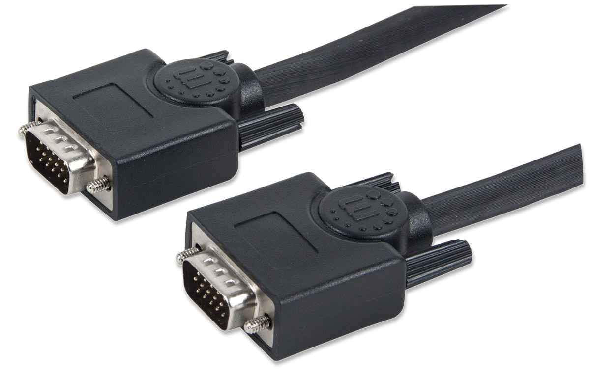 Manhattan Svga Monitor Cable   Black (372978)