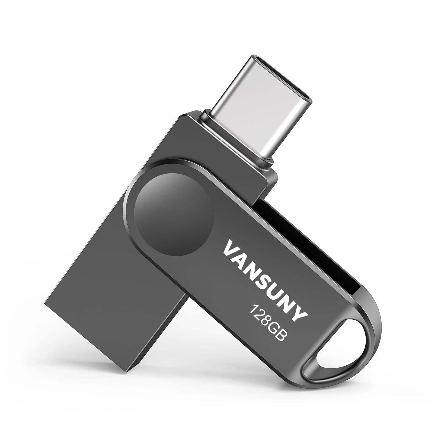 Vansuny Dual Usb C Flash Drive 128Gb Usb 3.0 2 In 1 Type C + Usb A Thumb Drive Udp Tech Waterproof Metal Pen Drive Portable Otg Flash Drive