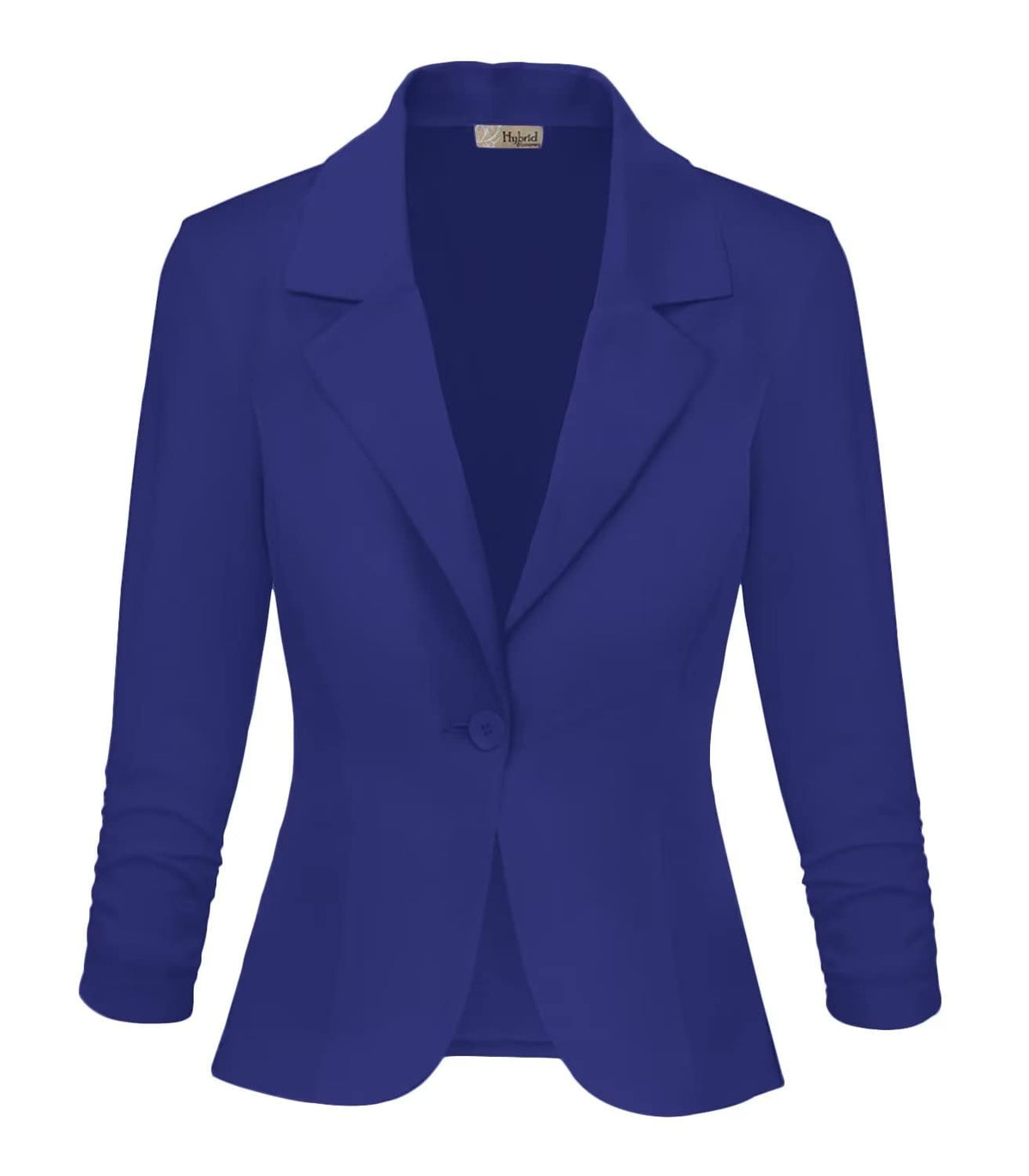 Womens Casual Work Office Blazer Jacket Jk1131 Royal M