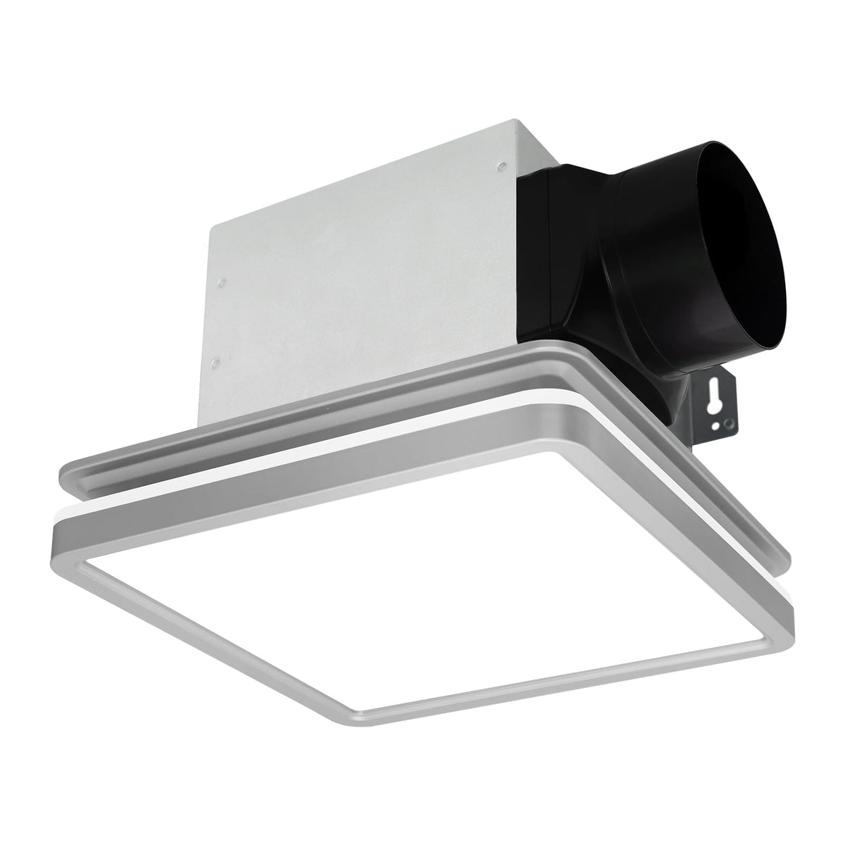 Akicon Bathroom Exhaust Fan With Shower Light, 15W Dimmable 3Cct Led With 3.5W Night Light Vent Fans, 80 Cfm, 2 Sones Bath Fan L